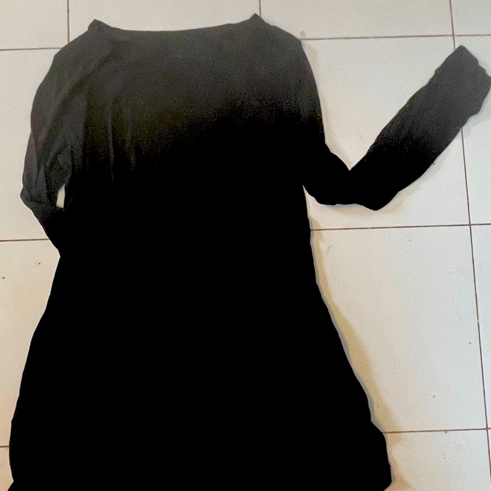 Black lightweight tunic